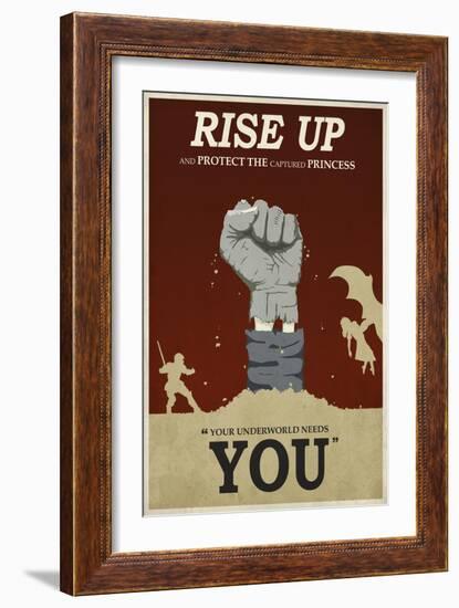 Rise Up-Steve Thomas-Framed Giclee Print