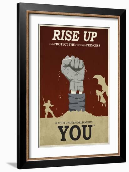 Rise Up-Steve Thomas-Framed Giclee Print