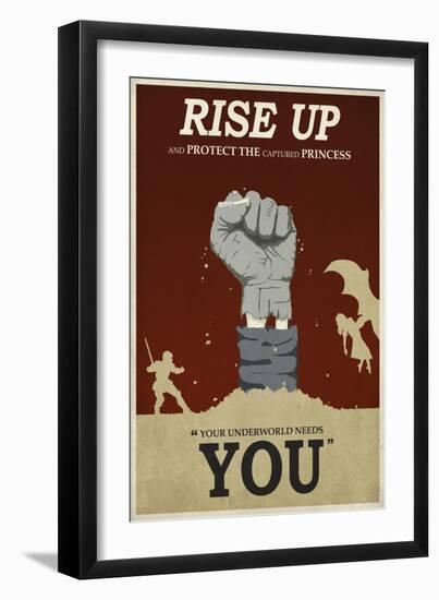 Rise Up-Steve Thomas-Framed Giclee Print