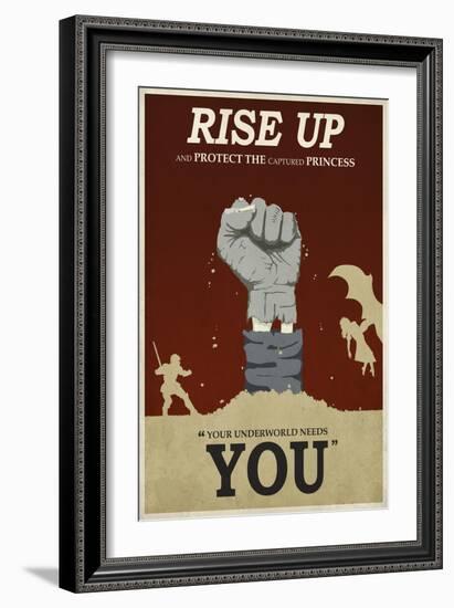 Rise Up-Steve Thomas-Framed Giclee Print