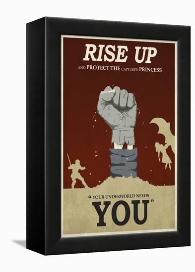 Rise Up-Steve Thomas-Framed Premier Image Canvas