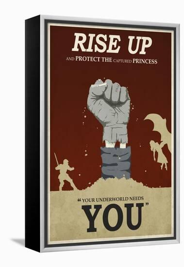 Rise Up-Steve Thomas-Framed Premier Image Canvas