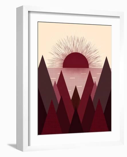 Rise-null-Framed Art Print