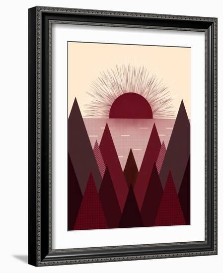 Rise-null-Framed Art Print