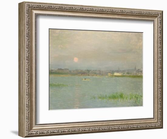 Rising Moon, Galway Harbour-Walter Frederick Osborne-Framed Giclee Print