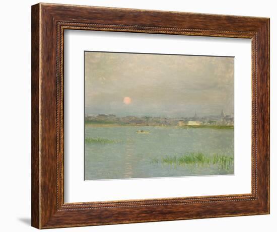 Rising Moon, Galway Harbour-Walter Frederick Osborne-Framed Giclee Print