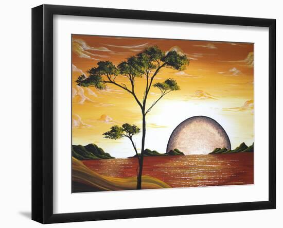 Rising Moon-Megan Aroon Duncanson-Framed Art Print