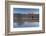 Rising Sun Catching the Summit of Towering Orange Sand Dunes with Reflections-Lee Frost-Framed Photographic Print