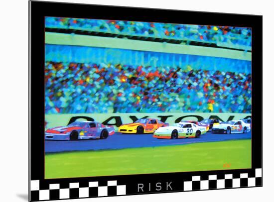 Risk: Auto Racing-Richard M^ Swiatlowski-Mounted Art Print