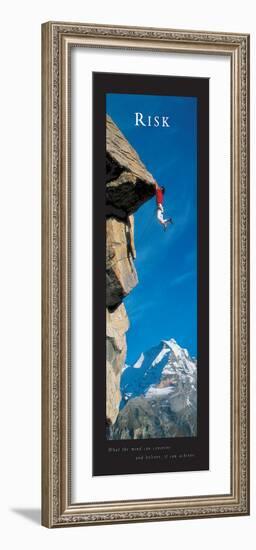 RISK - Cliffhanger-Unknown Unknown-Framed Photo