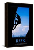 Risk-null-Framed Stretched Canvas