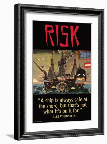 Risk-Wilbur Pierce-Framed Art Print