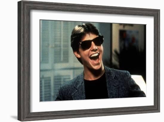 Risky Business, Tom Cruise, 1983-null-Framed Photo