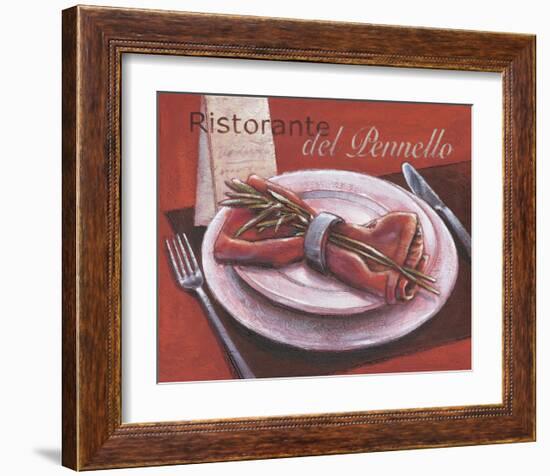 Ristorante Del Pennello-Bjoern Baar-Framed Art Print