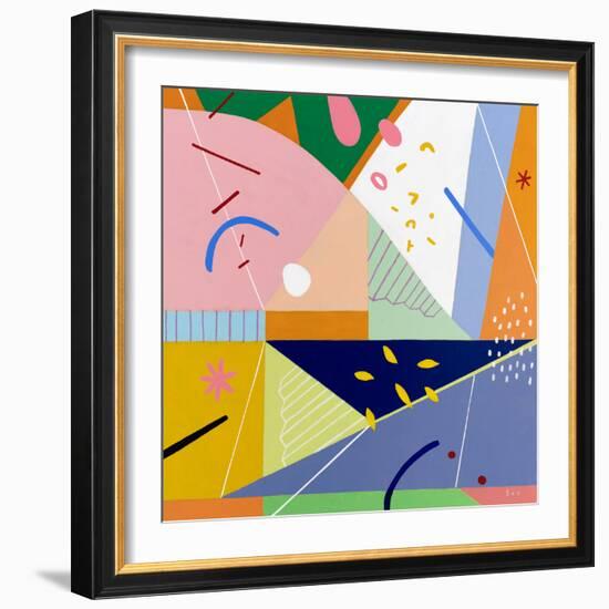 Risus-Hyunah Kim-Framed Art Print