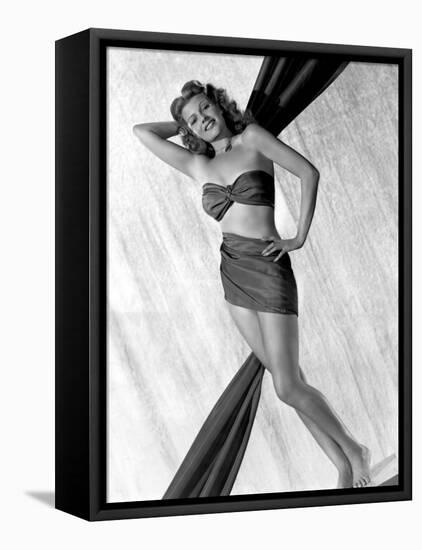 Rita Hayworth, 1940s-null-Framed Stretched Canvas