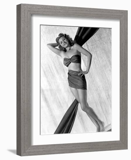 Rita Hayworth, 1940s-null-Framed Photo