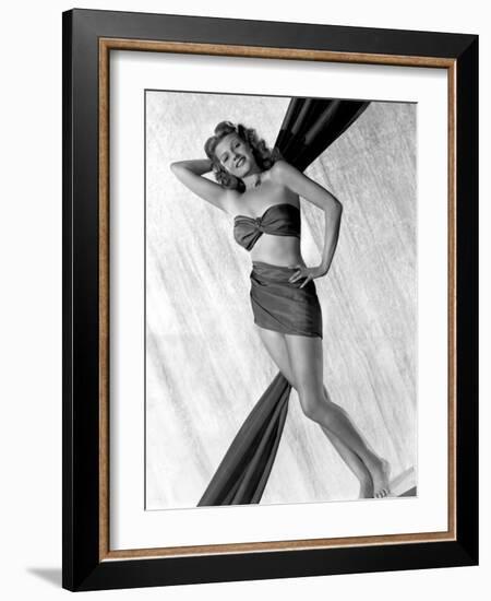 Rita Hayworth, 1940s-null-Framed Photo