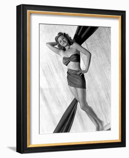 Rita Hayworth, 1940s-null-Framed Photo