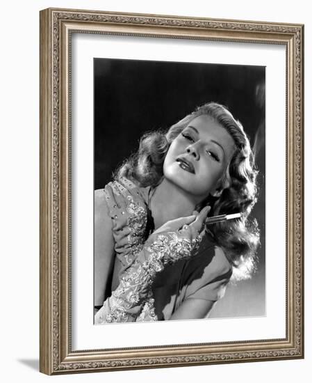 Rita Hayworth, 1940s-null-Framed Photo