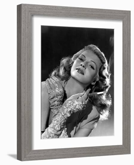 Rita Hayworth, 1940s-null-Framed Photo