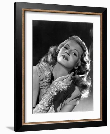Rita Hayworth, 1940s-null-Framed Photo