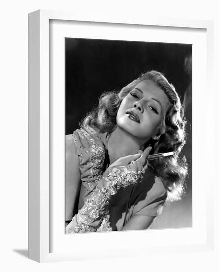 Rita Hayworth, 1940s-null-Framed Photo