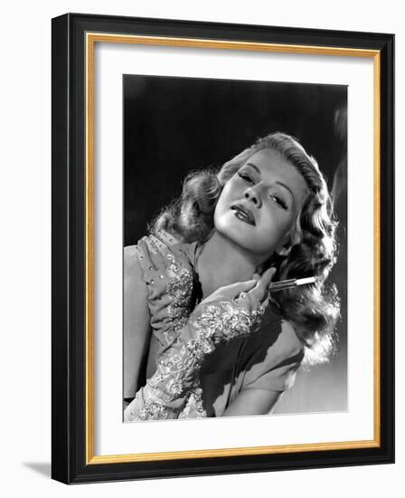 Rita Hayworth, 1940s-null-Framed Photo