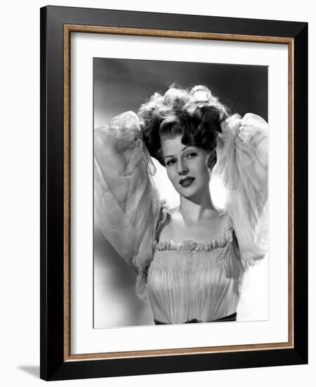 Rita Hayworth, 1940s-null-Framed Photo