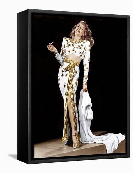 Rita Hayworth, 1940s-null-Framed Stretched Canvas