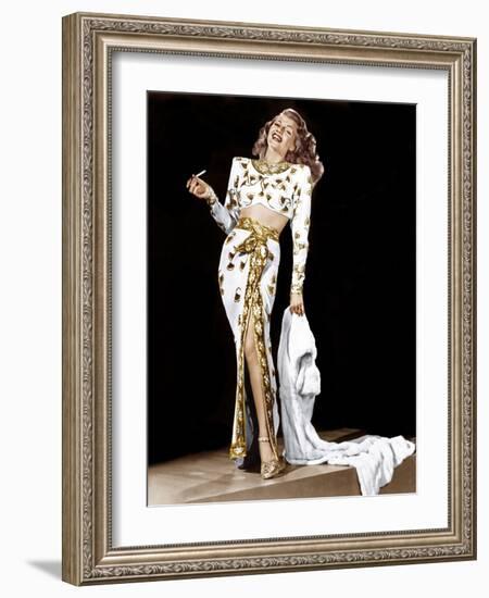 Rita Hayworth, 1940s-null-Framed Photo