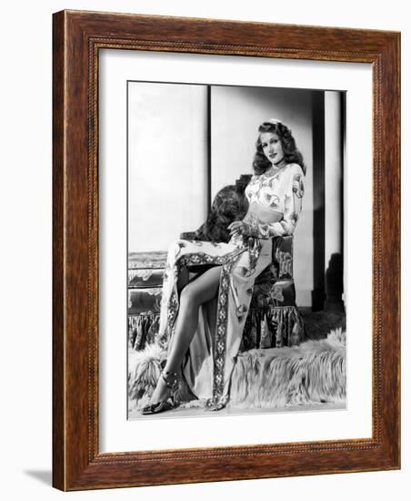 Rita Hayworth, 1946-null-Framed Photo