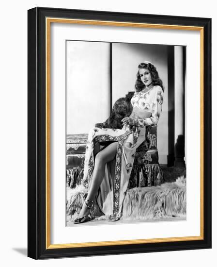 Rita Hayworth, 1946-null-Framed Photo