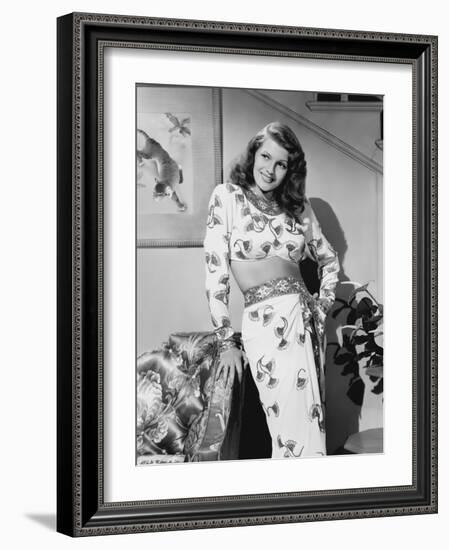 Rita Hayworth from Gilda, 1946-null-Framed Photo