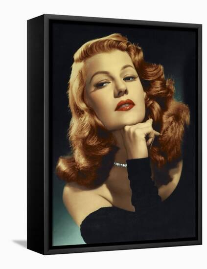 Rita Hayworth. "Gilda" 1946, Directed by Charles Vidor-null-Framed Premier Image Canvas