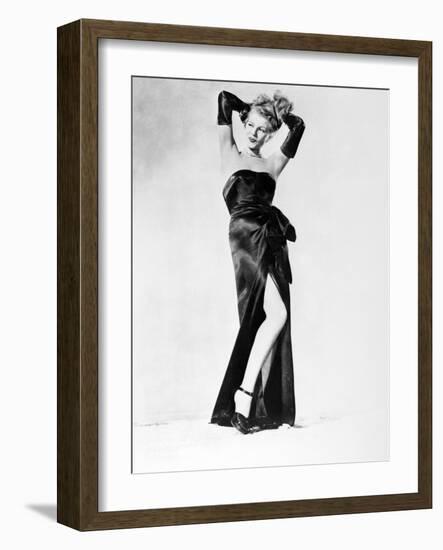 Rita Hayworth, Gilda, 1946-null-Framed Photographic Print