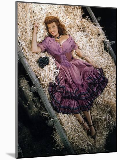 Rita Hayworth, The Loves of Carmen, 1948-null-Mounted Photographic Print