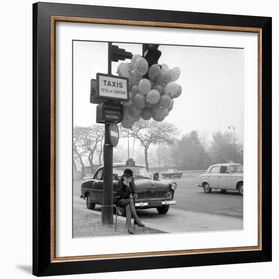 Rita Pavone (Italian Singer), Paris, 25 October 1963-null-Framed Photo