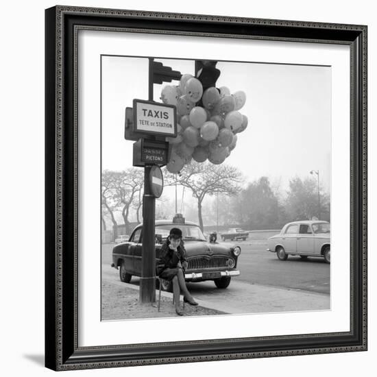 Rita Pavone (Italian Singer), Paris, 25 October 1963-null-Framed Photo