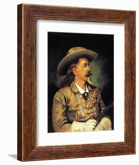 Ritratto Di Buffalo Bill, Pseudonym of William Frederick Cody-null-Framed Giclee Print