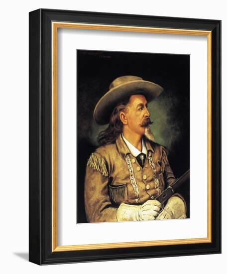 Ritratto Di Buffalo Bill, Pseudonym of William Frederick Cody-null-Framed Giclee Print