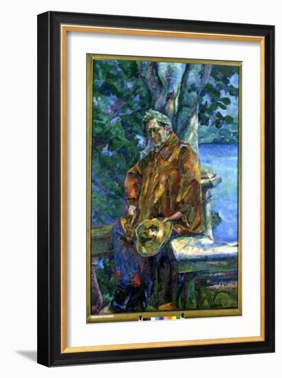 Ritratto of the Maestro Ferruccio Busoni - 1916-Umberto Boccioni-Framed Giclee Print