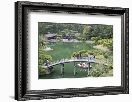 Ritsurin-Koen, Takamatsu, Shikoku, Japan-Ian Trower-Framed Photographic Print