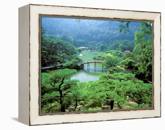 Ritsurin Park, Takamatsu, Shikoku, Japan-Dave Bartruff-Framed Premier Image Canvas