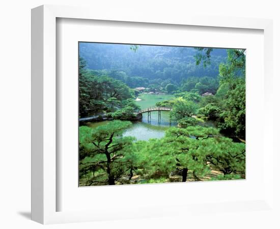 Ritsurin Park, Takamatsu, Shikoku, Japan-Dave Bartruff-Framed Photographic Print