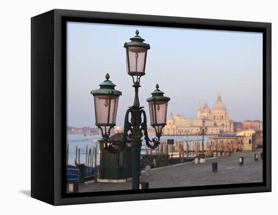 Riva Degli Schiavoni and Santa Maria Della Salute, Venice, Veneto, Italy-Amanda Hall-Framed Premier Image Canvas