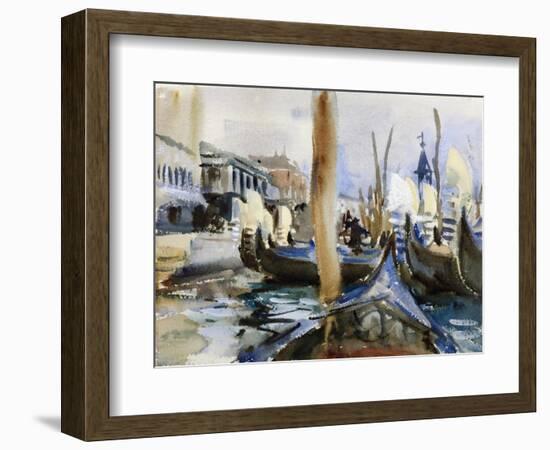 Riva Degli Schiavoni, Venice-John Singer Sargent-Framed Giclee Print