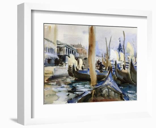 Riva Degli Schiavoni, Venice-John Singer Sargent-Framed Giclee Print