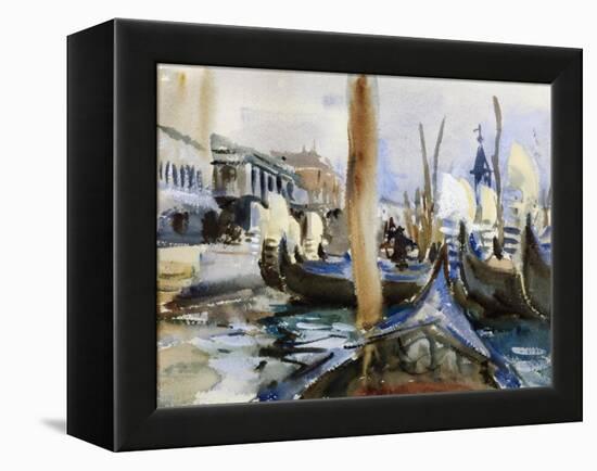 Riva Degli Schiavoni, Venice-John Singer Sargent-Framed Premier Image Canvas