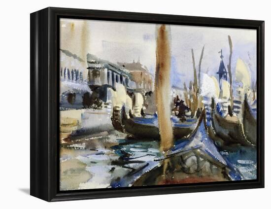 Riva Degli Schiavoni, Venice-John Singer Sargent-Framed Premier Image Canvas